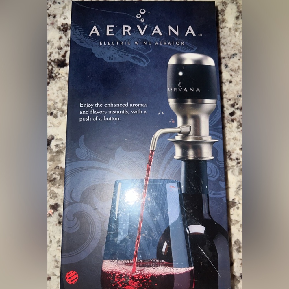 Aervana Electric Wine Aerator new in sealed box
